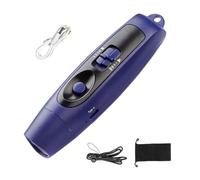 Silbato Eléctrico - Gadget Silbato Deportivo Multifuncional, Silbato Profesional Para Perros | Silbato De Seguridad Para Deportes Al Aire Libre, Recargable Por USB, Con Cable Y Luz, Portátil, Reg