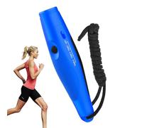 Silbato electrónico - 3 Niveles de y Volumen, 3,5 x 15,5 cm, Silbato de árbitro portátil de Mano con cordón para Entrenamiento Deportivo, Entrenamiento de Perros, Supervivencia al Aire Libre
