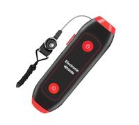 Silbato electrónico con luz - Dispositivo de linterna LED con silbato de seguridad para árbitro de alto volumen, herramienta de alerta de sonido portátil con batería | Kit profesional de señalización