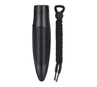 Silbato electrónico - Cuerno de larga duración, entrenador deportivo de mano, silbato de volumen ajustable fuerte, construcción de ABS, cordón portátil incluido, herramienta de obediencia de mascotas
