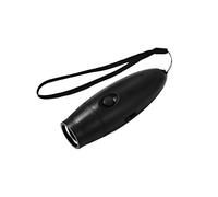 Silbato electrónico de 130 db, 3 tonos ajustables, portátil, ABS L-890, silbato de árbitro, negro