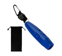 Silbato electrónico para entrenadores - Brújula de navegación de alto volumen de 3 con pilas, señal deportiva fuerte | Árbitros de fútbol, entrenamiento de profesores, senderismo al aire libre