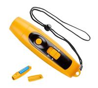 Silbato electrónico recargable: dispositivo de señalización de entrenador de niveles de sonido ajustable de alto volumen con herramienta de alarma portátil con luz de cordón | Entrenamiento del