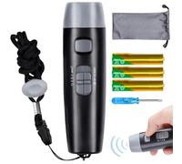 Silbato electrónico, Silbato de árbitro Profesional Camping y Actividades al Aire Libre, Silbato electrónico con Tonos Ajustables Silbato de Mano electrónic Silbato electrónico