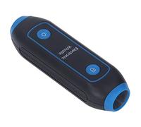 Silbato Electrónico, Silbato sin Soplar 3 Tonos 3 Niveles de Volumen Amplia Aplicación ABS Portátil con Cordón para Exteriores (Blue)