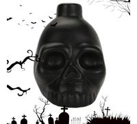 Silbato Gritando Con Calavera Negra, Silbato De Calavera Negro Gritando, Silbato De Muerte Azteca A 125+ Decibels, Silbato de la Muerte Azteca, Genera Gritos Fuertes como Humanos, Espeluznantes
