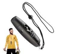 Silbato manual, silbato electrónico | Ajustable multifábrica multifábrica 3 Gadget de silbato fuerte diferente - Silbato eléctrico de alto volumen con cordón y USB ligero recargable para los ent