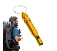 Silbato para adultos, silbato de seguridad, pequeño silbato de defensa impermeable, silbato de senderismo al aire libre, silbato de seguridad para camping, senderismo, paseos en barco, mochileros,