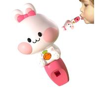 Silbato para Niños - ABS 10x5x4.5cm | Juguete De Trompeta De Animales De Dibujos Animados con Cordón para Niñas Y Niños Pequeños | Novedad, Soplador Musical, Educativo De Entrenamiento P