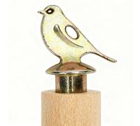 Silbato Para Pájaros - Llamada De Madera De 15 G, Veta Ďe Madera Natural | Generador Đe Ruido Realista Para Entrenamiento D́e Loros | Juguete Portátil D̄e Observación Dé La Naturaleza Al Aire Libre, R