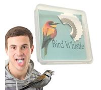 Silbato para pájaros: silbato para llamar a los pájaros, silbato con lengua para llamar a pájaros, diversión mágica, silbato para pájaros que atrae a los pájaros | Lengua para silbato Pe