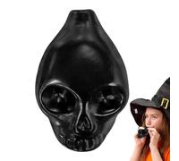 Silbato portátil con forma de cráneo, silbato de la muerte loco, silbato de la muerte, el silbato más ruidoso del mundo, para investigación arqueológica, muerte, Halloween, sacrificio