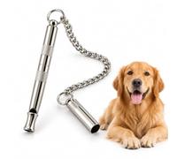 Silbato silencioso para perro, ultrasónico, ayuda para obediencia ajustable | Silbato silencioso para perros con cordón protector. Frecuencia ajustable para entrenamiento de recuperación y obediencia al