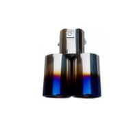 Silbato Tubo Escape Silenciador Tubo Escape Universal Para Mercedes Para Benz W211 W203 W204 W210 W124 Para AMG W202(Gold)