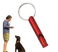 Silbato ultrasónico para perros, silbato de entrenamiento para perros, silbato de alta frecuencia de aleación de aluminio, ayuda de comportamiento portátil para entrenar perros, dispositivo de control