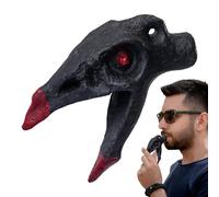 Silbatos de calavera de - Diseño de de horrores en forma de hueso | de broma de sonido escalofriante | Silbato portátil de miedo para actividades temáticas de terror,