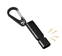 Silbatos de emergencia, silbato de supervivencia de 120 db, silbatos de seguridad de alto decibelio, silbato de supervivencia al aire libre, silbato portátil para camping, senderismo, pesca