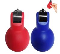 Silbatos de Mano,Silbato de Mano Deportivo,Silbato de Mano Apretando Silbato Higiénico,Silbato de Mano para Educación Física,Silbatos de Higiénico,Adecuado para árbitros,Entrenadores de perros,2 pcs