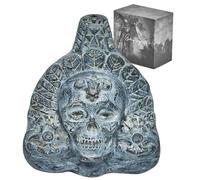 Silbatos de Muerte Aztecas Más Ruidosos - Grito Humano Aterrador a 125 Decibelios, Arte y Decoración Coleccionable de Calaveras Aztecas, Gris Hueso, Para Exteriores por CMPSG
