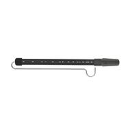 Silbatos deslizantes de aleación de aluminio, instrumento portátil, flauta deslizante con varilla deslizante de acero para actuaciones, práctica, herramienta educativa de enseñanza de música