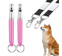 Silbatos profesionales de entrenamiento para perros para llamar a tus perros, silbatos para hacer que los perros vengan a ti, silenciosos ultrasónicos ajustables que solo los perros pueden escuchar