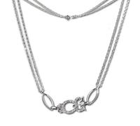 SilberDream - Collar de plata de ley con circonita