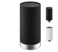 SILBERTHAL Tacoma sin cuchillos - Cuchillero de cocina flexible con gran capacidad - Porta cuchillos negro