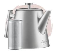 SILBERTHAL Tetera infusiones 1L - Mantiene el té caliente - Tetera acero inoxidable con filtro - Doble pared aislante