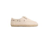 SILBON Alpargata Cubierta Náutica Beige para Hombre Talla 41