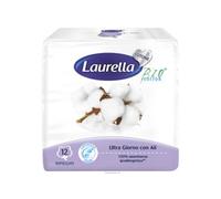 Silc Laurella Ultra Day Cotton Absorbents With Wings 12 uds