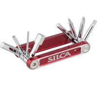 SILCA Herramienta multiusos Italian Army Knife Nove Multitool rojo