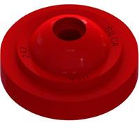 SILCA Junta de elastómero Presta Chuck 242 | Se adapta a todos los cabezales Presta en forma de campana | Juntas de elastómero de repuesto | Bomba de junta de arandela de sellado Rojo Talla única