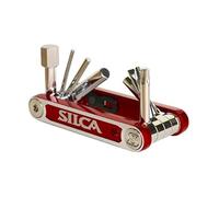 SILCA Multiherramienta TREDICI | 13 Herramientas de Enfoque Minimalista | multiherramientas de Acero con Acabado en Cromo endurecido | Barras Laterales de Aluminio con Almacenamiento magnético