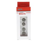 Silca Titanium silver Bolts Soporte de botella Talla única Plateado