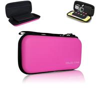 SILCOSTAR Hard Protective Carry Travel Case & 8 Game Cartridges Storage Case Cover for Nintendo Switch Lite (Pink)