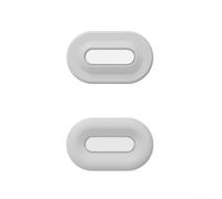 Sileduove 2 soportes magnéticos de silicona para control remoto de pared, con imanes fuertes N52 y diseño suave a prueba de arañazos, para controles de ventilador de TV AC en salas de estar (gris)