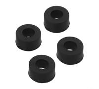 Sileduove 4 arandelas de goma para batidoras de pie con ranura de fácil ajuste y pasador de eje compatible para modelos de 3.5 cuartos a 7 cuartos