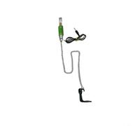 Sileduove Alarmas de mordida con iluminación LED, juego de indicadores de mordida, bobinas de pesca de carpa, equipo de pesca nocturna con LED intermitentes de 4 colores, funcionamiento sin batería