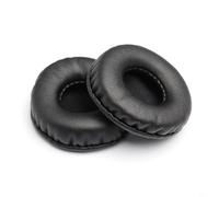 Sileduove Almohadillas de repuesto para auriculares KOSS Porta Pro PP, KSC75, KSC35, PX100 II, almohadillas de piel de espuma suave con graves mejorados, color negro, paquete de 2