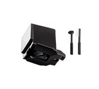 Sileduove ATN3600LE - Lápiz capacitivo de repuesto, para tocadiscos Audio Technica AT LP60X AT LP2D, con cepillo de limpieza, para mejorar la calidad de sonido de vinilo (barra negra)