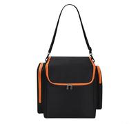 Sileduove Bolsa portátil para altavoz JBL PartyBox-Encore Essential con almacenamiento de micrófono, tela de poliéster negra de polietileno, 365 x 315 x 345 mm, como lo muestra la imagen