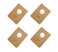 Sileduove Bolsas de polvo para aspiradora de 3 L, reemplazo de gran capacidad, filtración de 5 capas, diseño resistente al desgarro, paquete de 4/10, para Eureka Stylus para Elite NEC490BL, tela no