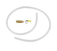 Sileduove Bomba de sifón autocebante, bomba de manguera, herramienta de transferencia de fluido, tubería de fontanería automotriz, durabilidad de cabeza de cobre, diseño de seguridad antirreflujo