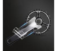 Sileduove Calcomanías protectoras de manivela de bicicleta para bicicleta de montaña, protector de película TPH para bielas de carbono y aleación, compatible con SRAM XX1/XTR/Shimano para XT, Race
