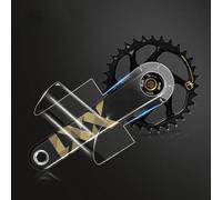 Sileduove Calcomanías protectoras de manivela de bicicleta para bicicleta de montaña, protector de película TPH para bielas de carbono y aleación, compatible con SRAM XX1/XTR/Shimano para XT, Race