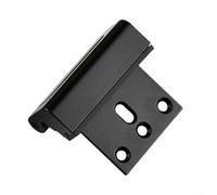 Sileduove Cerradura de refuerzo de puerta mejorada, soporta 800 libras, fuerza, para mayor seguridad del hogar y fácil instalación, sin herramientas, para vivir solo (negro)
