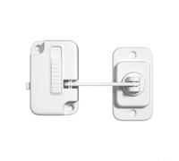 Sileduove Cerradura de seguridad infantil para refrigerador, con operación manual y cierre automático, para refrigeradores y congeladores a prueba de niños pequeños, para mini barras para pellizcar