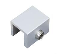 Sileduove Cerradura de seguridad para ventanas correderas de aleación de aluminio, sin taladro, limitador de ventana para niños, abrazadera ajustable para una ventilación segura y seguridad en el