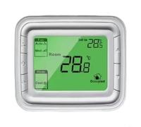Sileduove Controlador de bobina de ventilador de termostato LCD digital, para Honeywell T6861h2wg Ac220v 3a Interruptor de control de HVAC, con refrigeración de calefacción y modos de ventilador