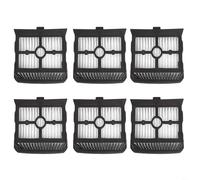 Sileduove Filtro de malla de repuesto para aspiradora inalámbrica Narwal S20 Pro, accesorio de plástico negro para aspiradora, atrapa el polvo y la caspa de mascotas (6 piezas)